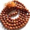 Good quality Brown jade smooth round 108pec japamala Yoga Meditation prayer beads 38 inch strand 9mm approx
